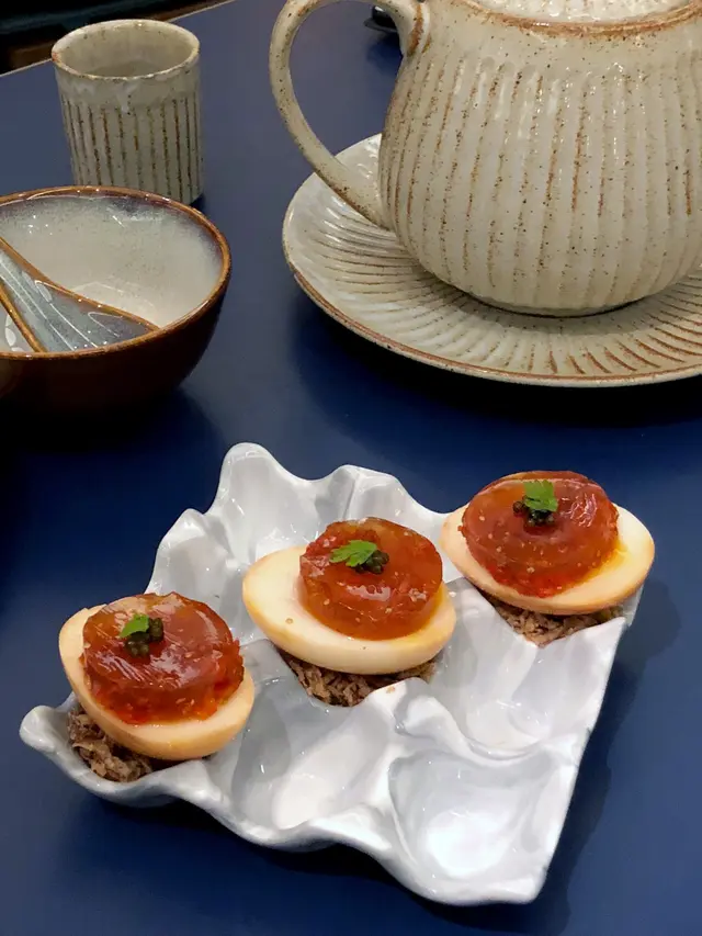 花雕魚籽滷水燻蛋