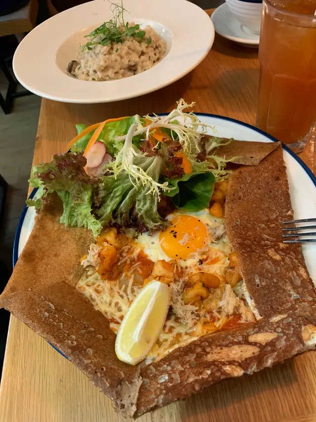 Seafood  Galette