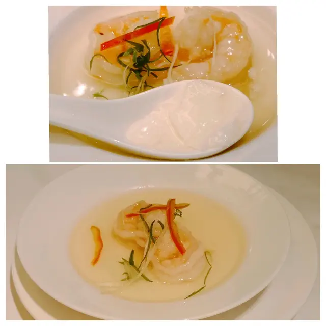 花雕蛋白蒸蝦球