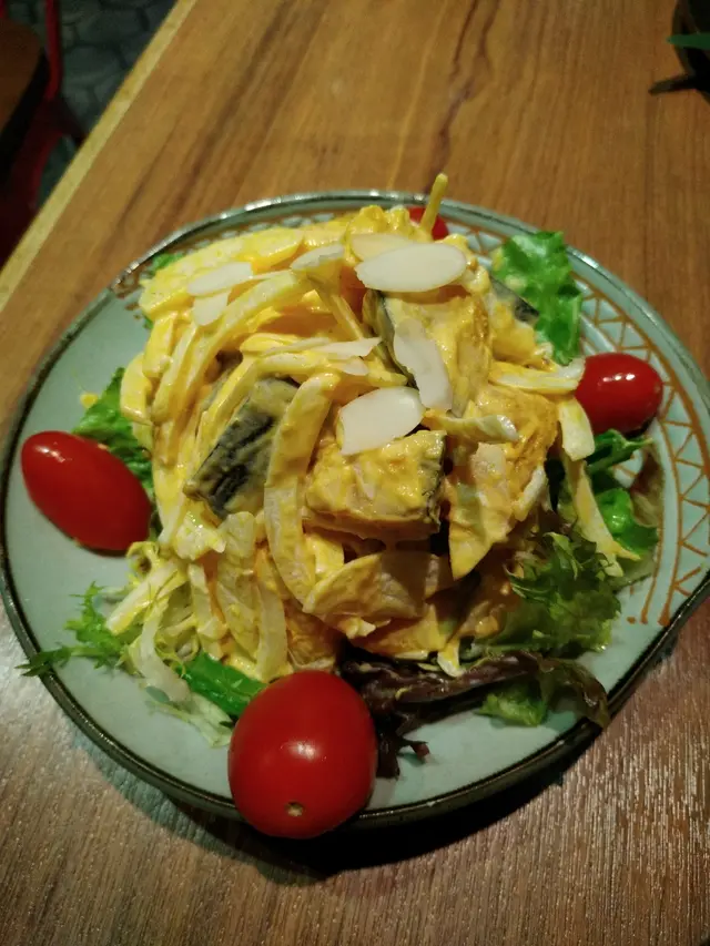 日本溫室南瓜沙律