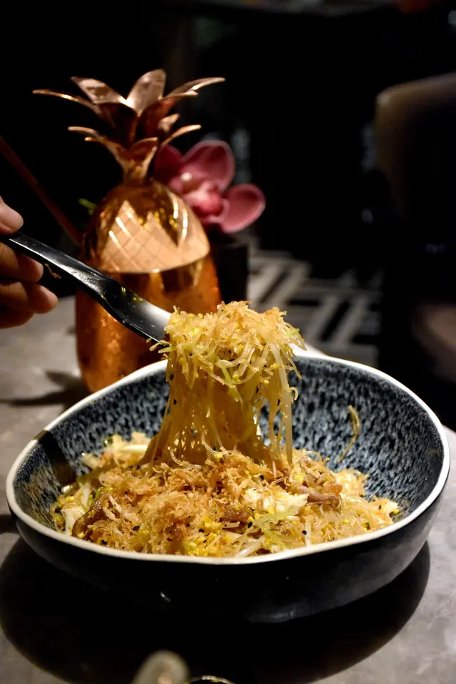 桂花蟹肉炒新竹米粉