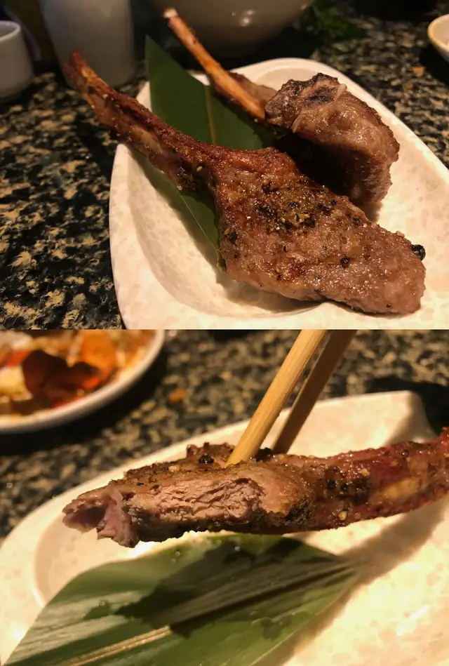 燒紐西蘭香草羊鞍