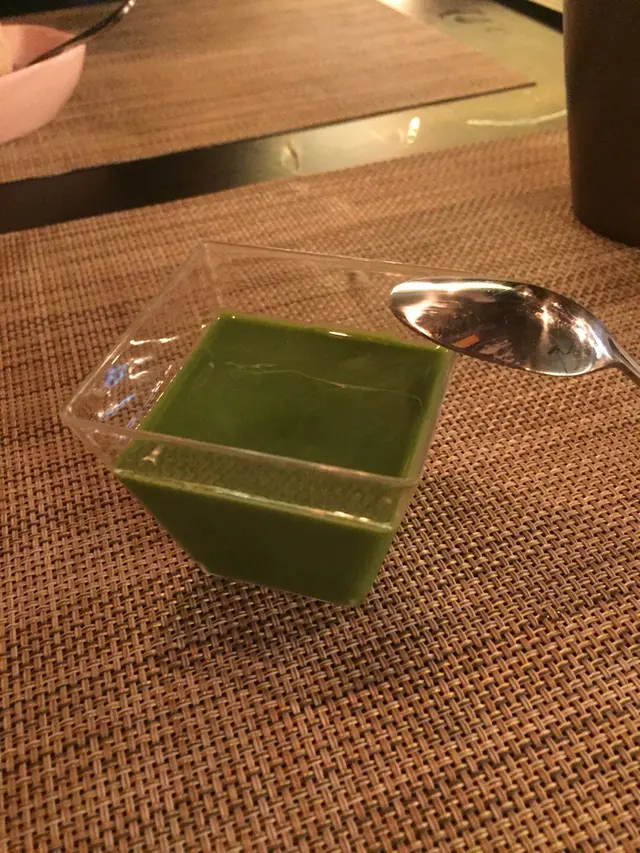 抹茶奶凍