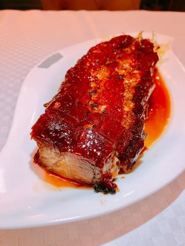 拖地蜜汁黑豚肉