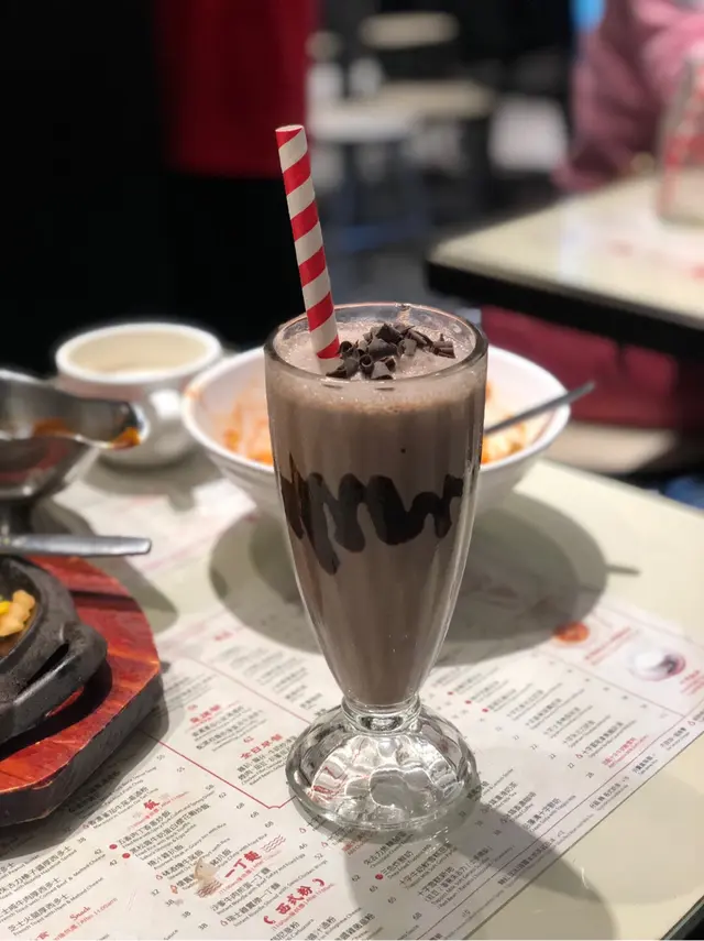 十字朱古力奶昔