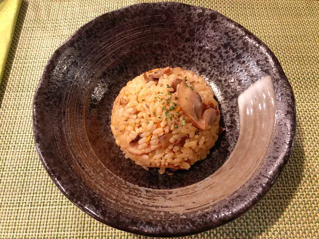 牛肝菌蟲草花珍珠飯