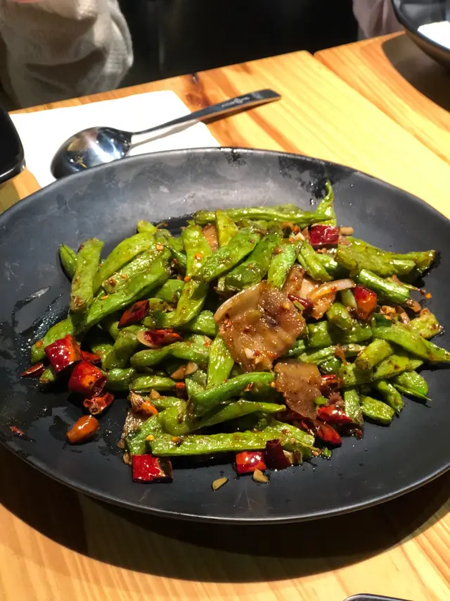 干邊腩肉四季豆