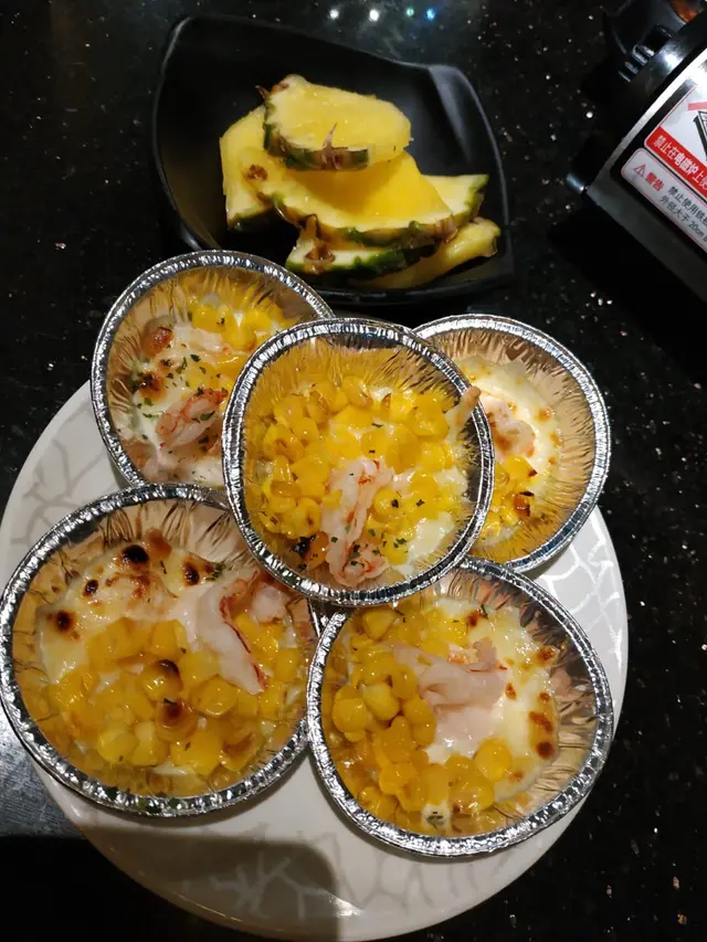 芝士燒黃金沙律開邊蝦