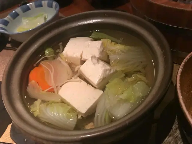 冇味的雜菜豆腐煲