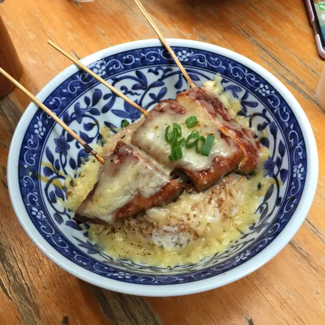 雙重芝士火山燒鰻魚飯(半條)