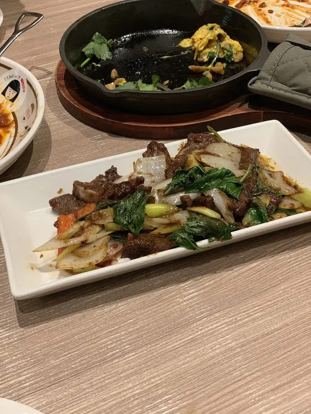 沙茶大蔥牛小排