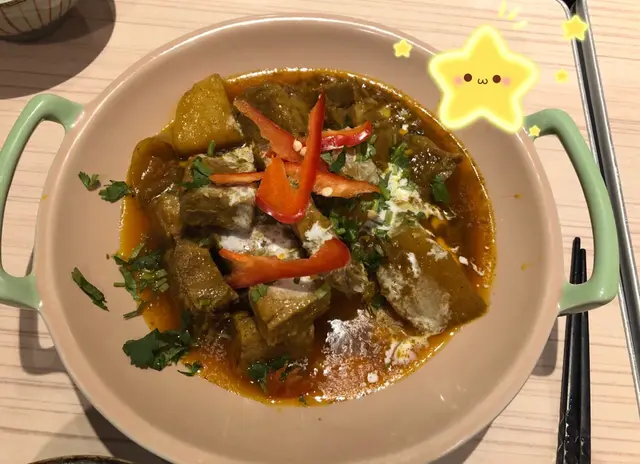 咖哩牛腩，肉腍味道正👍🏻