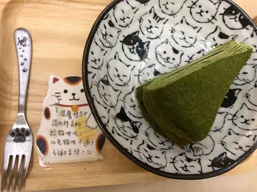 抹茶有口感千层蛋糕