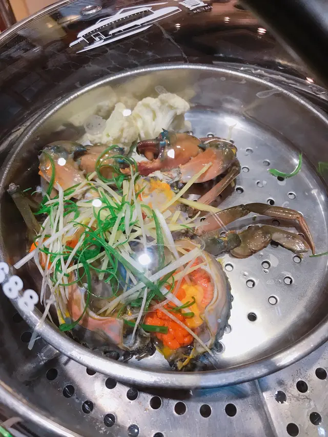 羔蟹  (薑蔥蒸)