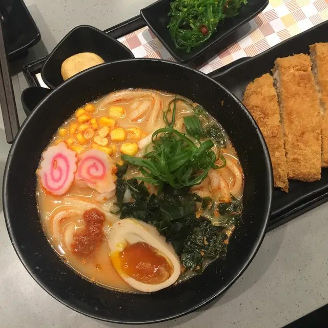 芝士吉列豬扒拉麵