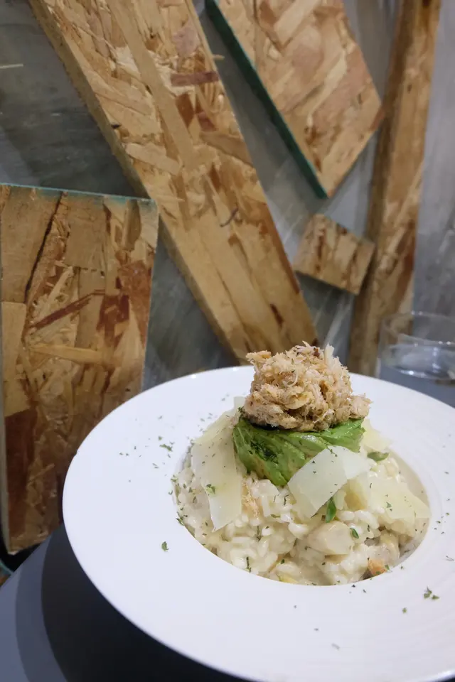 牛油果忌廉蟹肉意大利飯