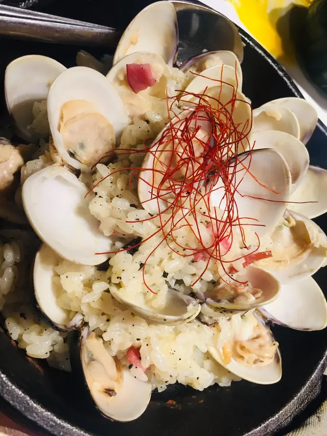 墨松露培根蛤蜊燉飯鍋