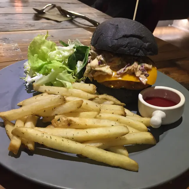 Vegan  Crab  Burger