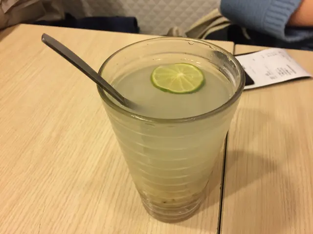 自家制低糖青檸鴛鴦薏米水