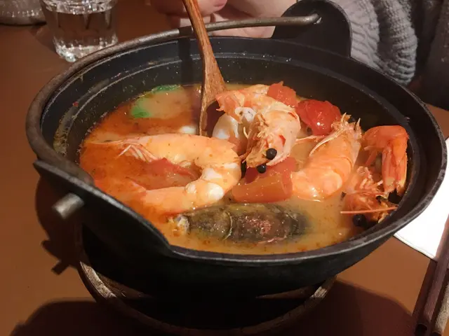 好耐未試過飲到咁足料嘅冬蔭功，正！