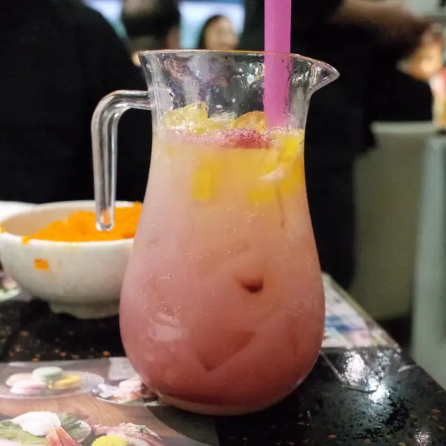 紫貝天葵白桃梳打