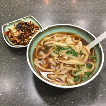 麻辣金錢肚刀削麵