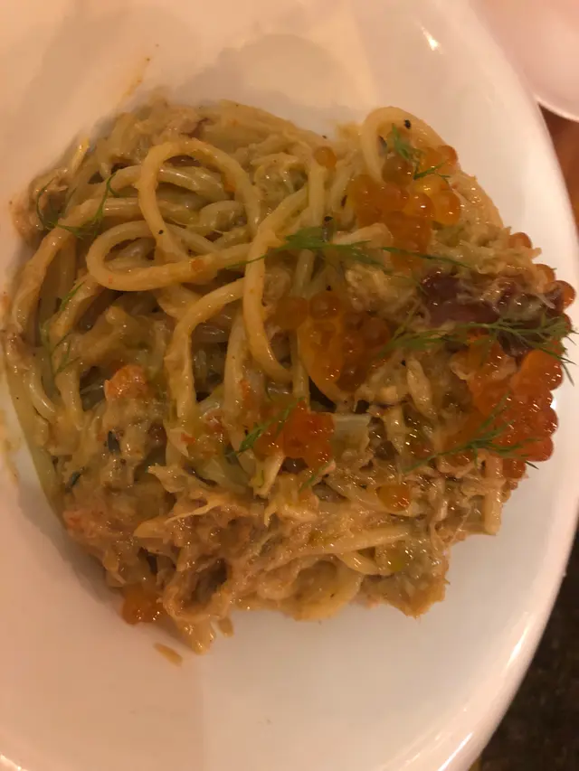 蟹肉蟹膏意粉