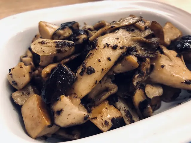 黑松露牛油焗菌