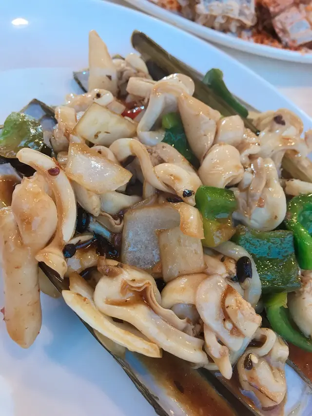 豉椒炒蟶子