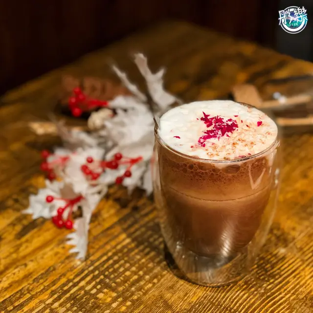 熱玫瑰朱古力奶