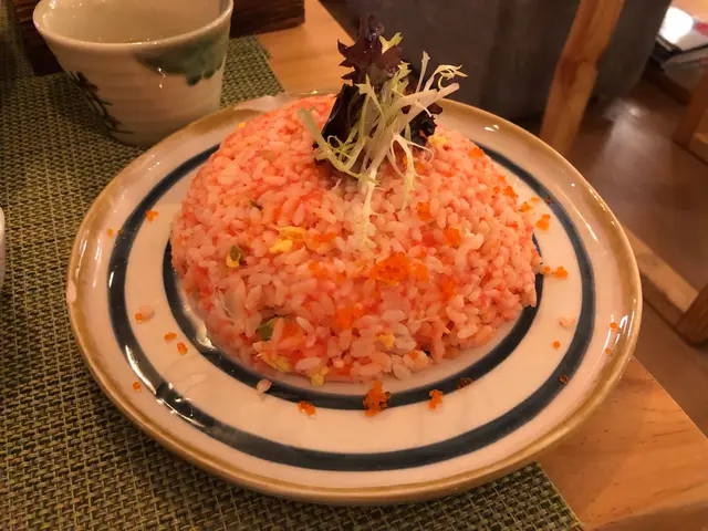 明太子蟹肉炒飯