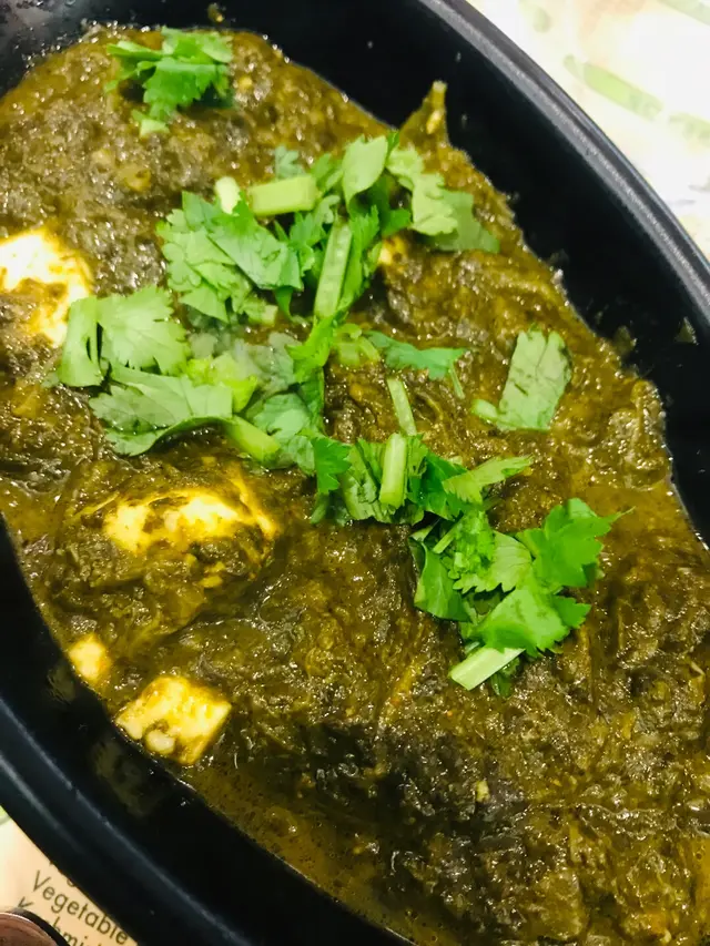 牛油芝士菠菜蓉咖喱