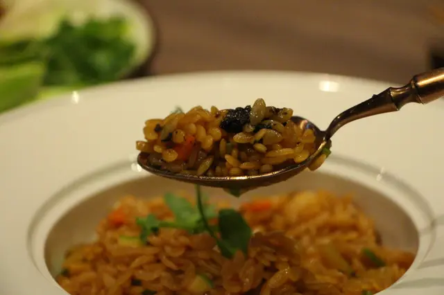 黑松露海皇鮑汁燴米形粉