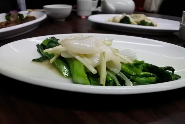 碧綠炒花枝