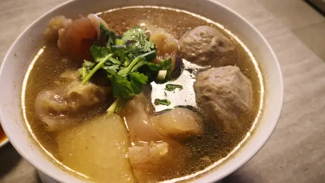 牛丸牛筋湯面