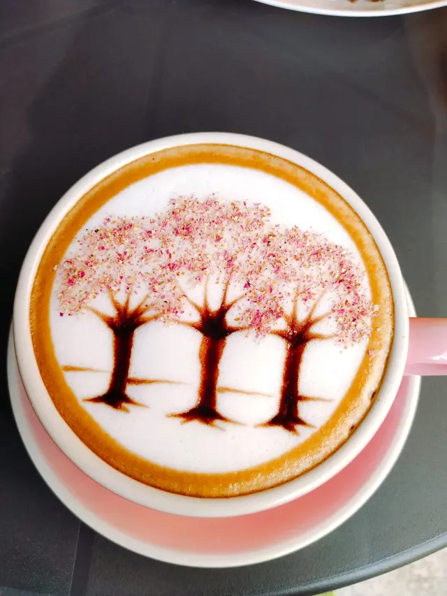 rose latte