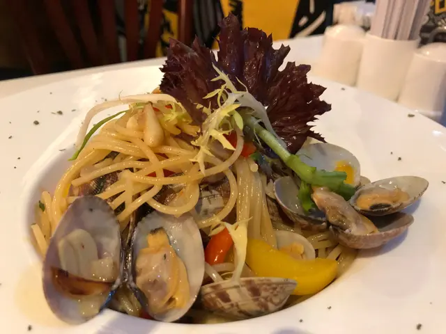 香蒜白酒蜆意大利粉