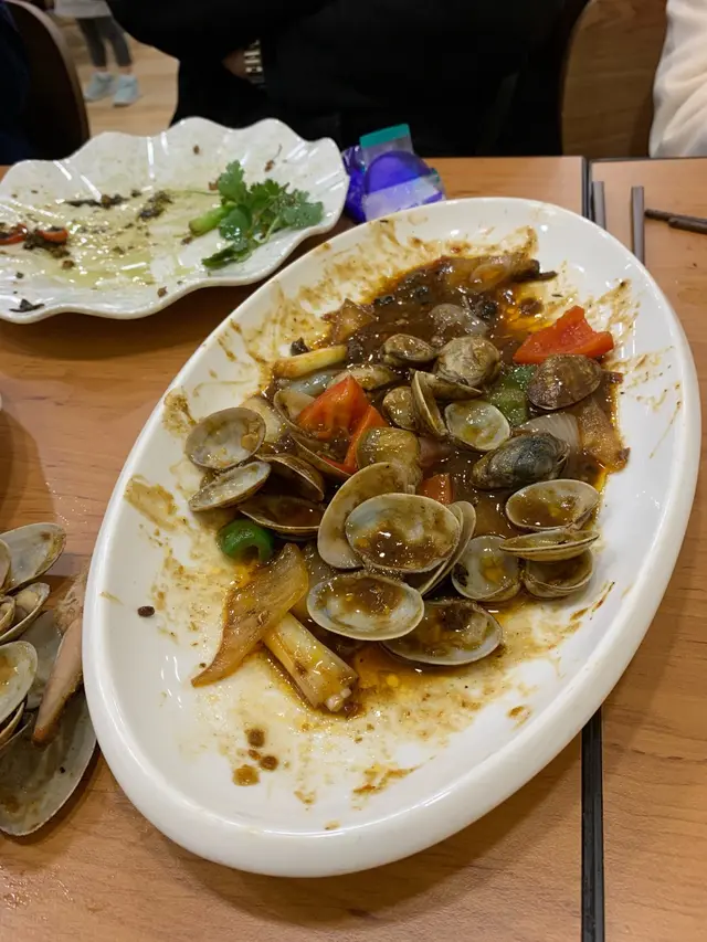 豉椒炒蜆