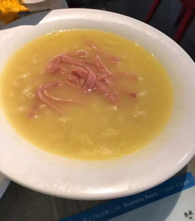 忌廉雞湯火腿通粉