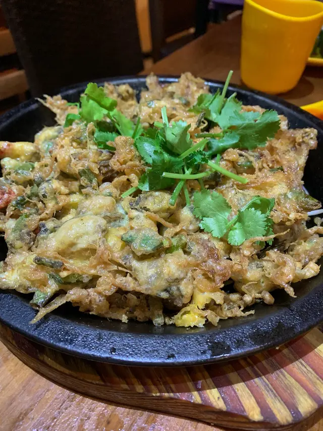 泰式鐵板蠔餅