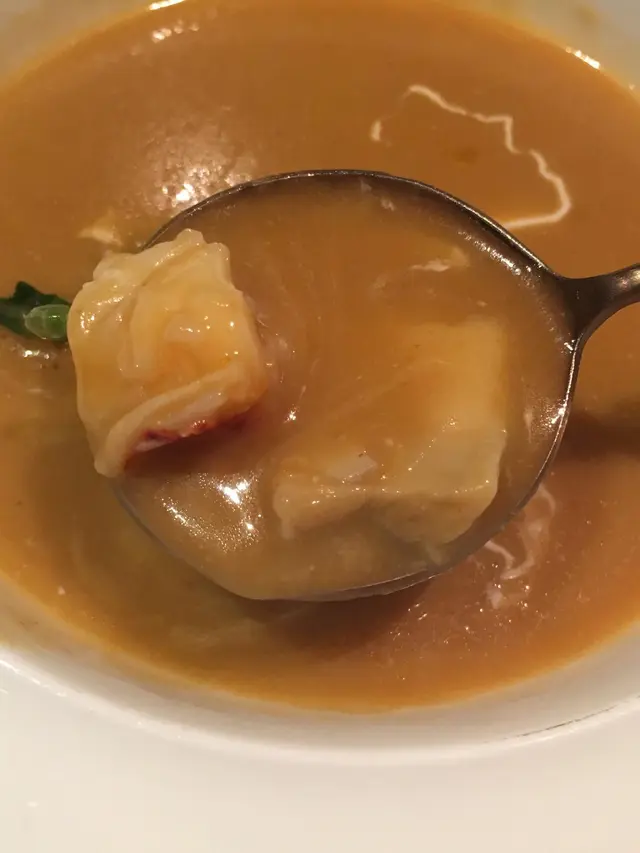 花膠螺頭片波士頓龍蝦湯