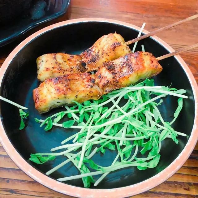 燒活鰻魚串(2串)