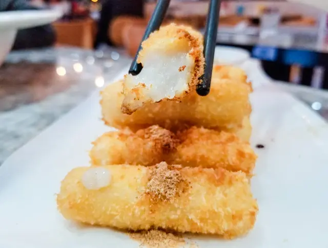 蛋酥脆糍粑