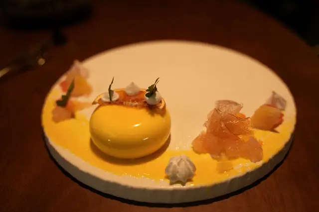 Glazed Lemon Mousse Cake