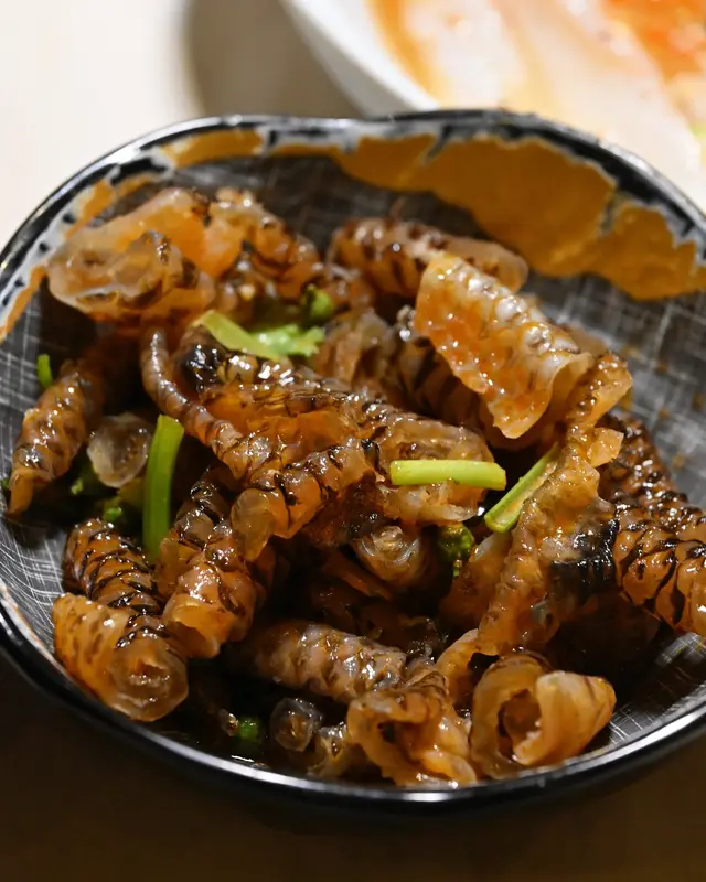 涼拌藤椒魚皮