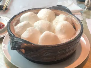 魚湯鮮黄耳百合魚腐泡豆杯