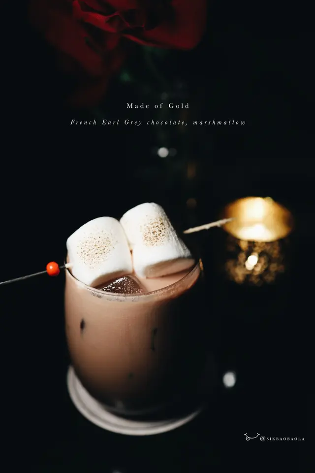 French Earl Grey chocolate, marshmallow