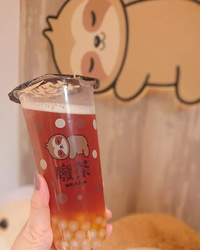 炭焙烏龍茶 桂花珍珠