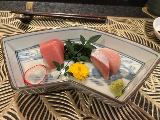 季節刺身（油甘魚、中拖羅）