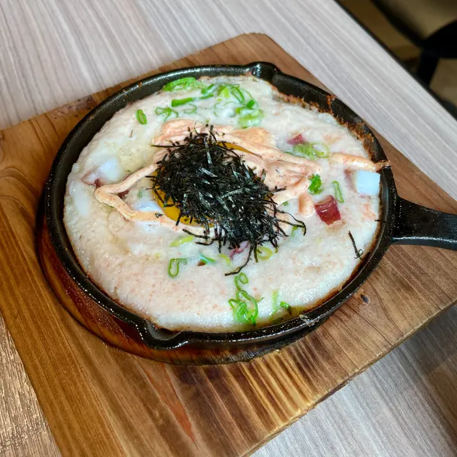 山芋明太子鐵板燒